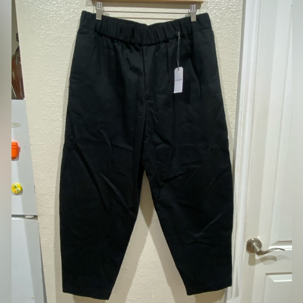 NWT Steven Alan Black The Danver Pant  Relaxed Fit